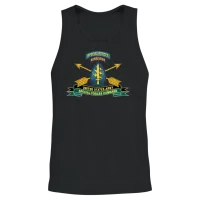 Army Us Army Special Forces Command Ssi Unisex Tank Top - Black – 2