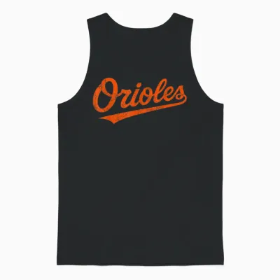 Retro Oriole Tee Cute Oriole Gifts Women Men Kids Boys Girls Unisex Tank Top - Black