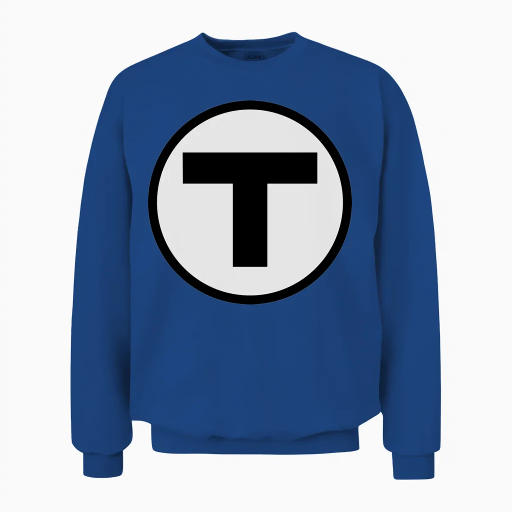 Mbta Unisex Sweatshirt in Royal