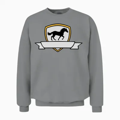 Banner Horse Coat Of Unisex Sweatshirt - Sport Grey