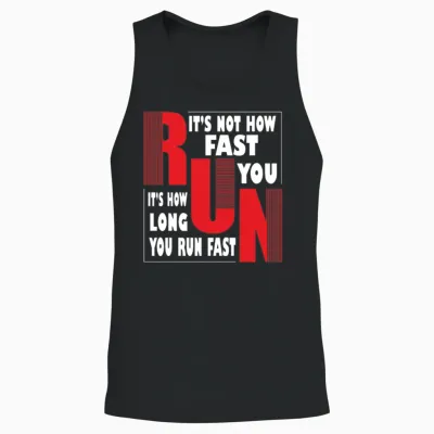 Funny Long Distance Runner Xc Coach Cross Country Unisex Tank Top - Black