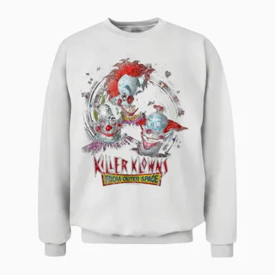 Killer Klowns from Outer Space Killer Klowns Unisex Sweatshirt - White