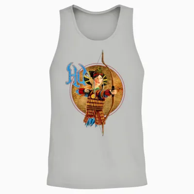 The Hu – Archer T-Shirt, Black, S Unisex Tank Top - Ash