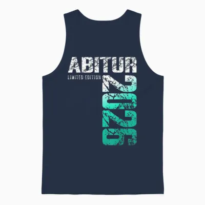 Abitur 2026 Geschafft Limited Edition Unisex Tank Top - Navy