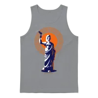 Greek Mythology - Hestia Unisex Tank Top - Sport Grey – 1