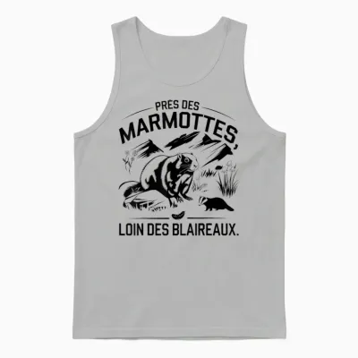 Quote Forest Mountain Unisex Tank Top - Ash