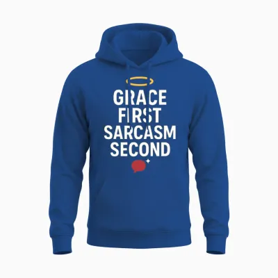 Funny Pastor Youth Ministry Church Leader Humor Unisex Hoodie - Royal