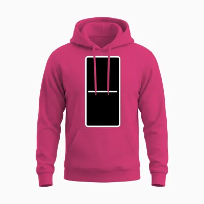 Domino Stone 0:0 - Variable Color - Vector Design! Unisex Hoodie - Heliconia