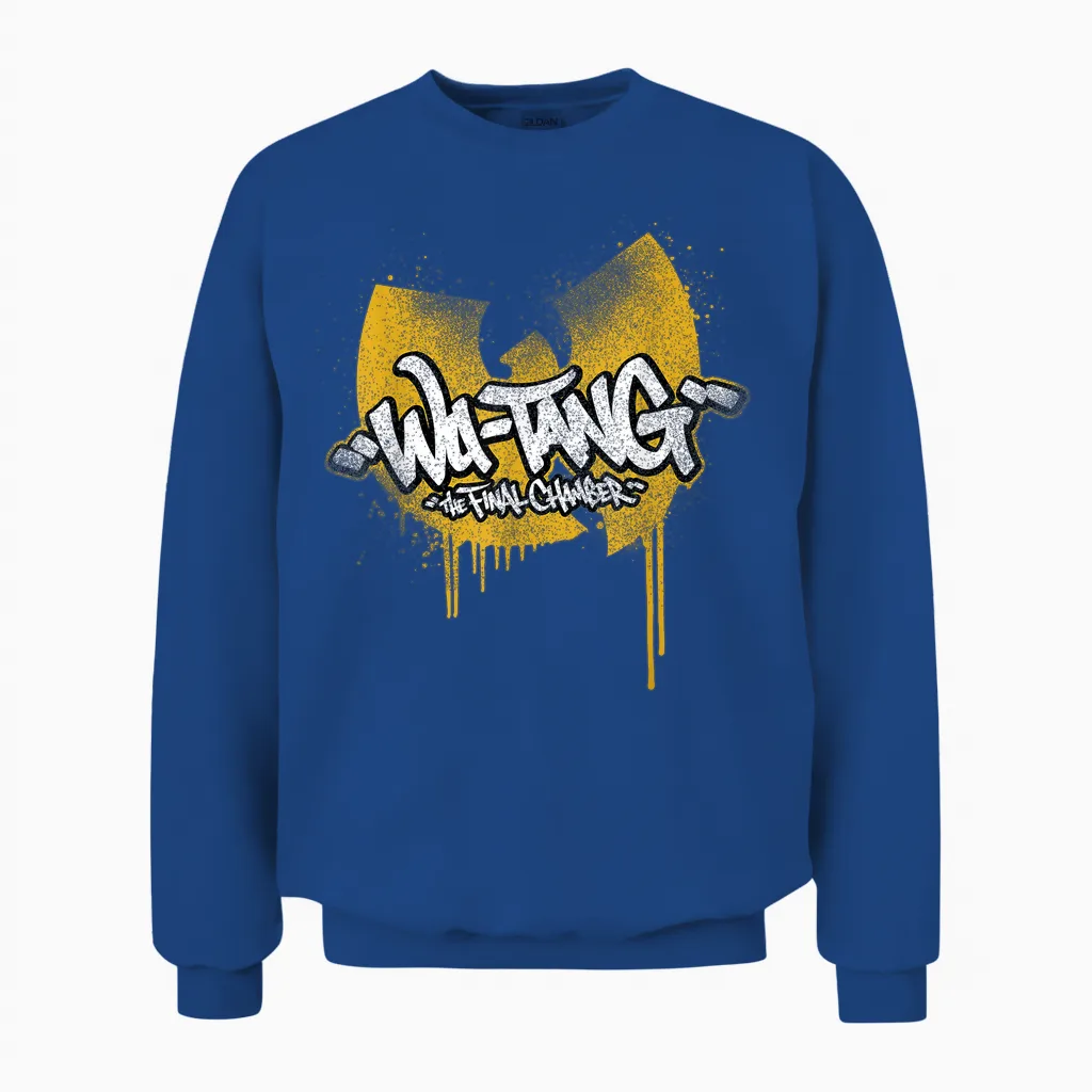 Wu-Tang Clan the Final Chamber Uk & Europe Tour Unisex Sweatshirt in Royal