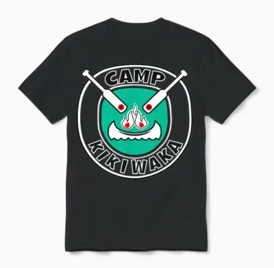 Kikiwaka Camp Unisex T-Shirt - Black