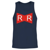 Dragon Ball – Red Ribbon Army Unisex Tank Top - Navy – 2