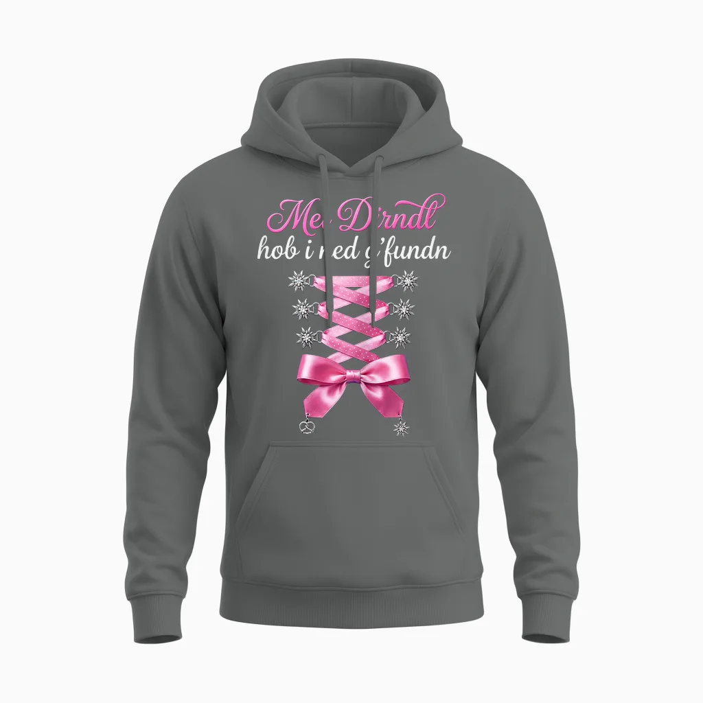 Passend Für Oktoberfest Shirt Damen Trachtenshirt Trachten Unisex Hoodie in Graphite Heather