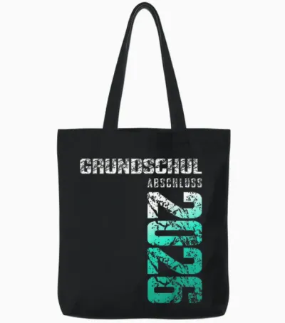 Grundschule Geschafft 2026 Grundschulabschluss Tote Bags - Black