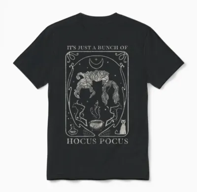Disney Hocus Pocus Just a Bunch Unisex T-Shirt - Black