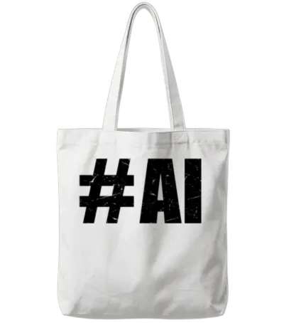 #ai - Ai Artificial Intelligence & Ai Robot Machin Tote Bags - White