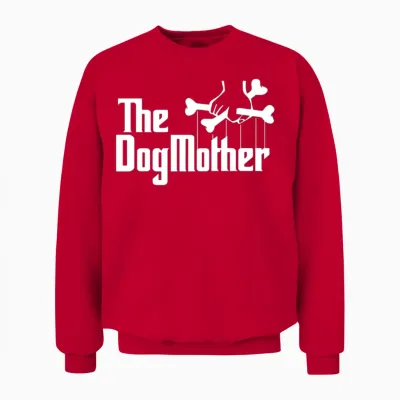 The Dog Mother Unisex Sweatshirt - Red