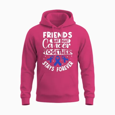 Colon Cancer Support Unisex Hoodie - Heliconia