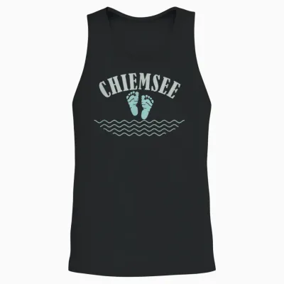Chiemsee Unisex Tank Top - Black