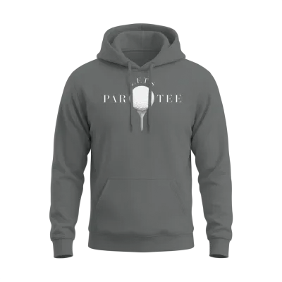 Funny Golf Shirt - Lets Par Tee Golf Unisex Hoodie - Graphite Heather
