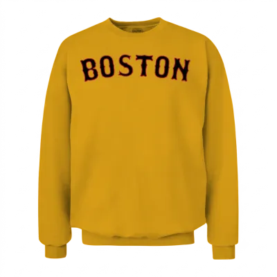 Boston Unisex Sweatshirt - Gold