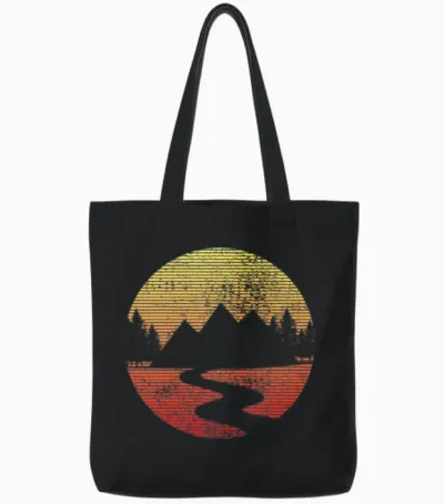 Hiking Tote Bags - Black