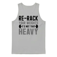 Gym Etiquette and Hygiene Essentials Unisex Tank Top - Ash – 1