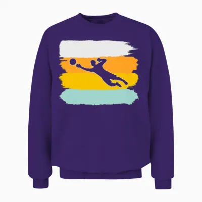 Keeper Retro Unisex Sweatshirt - Purple