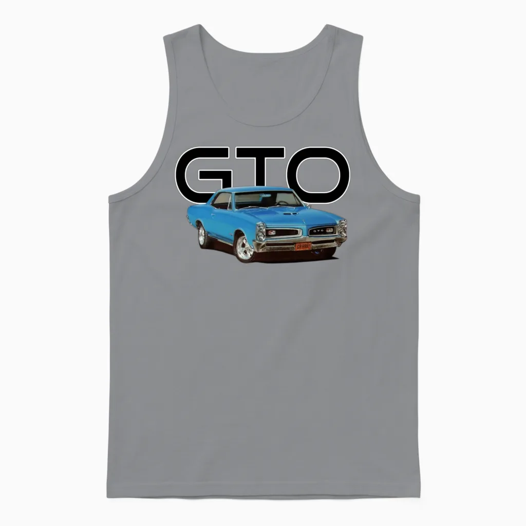 Gto Pontiac Unisex Tank Top in Sport Grey