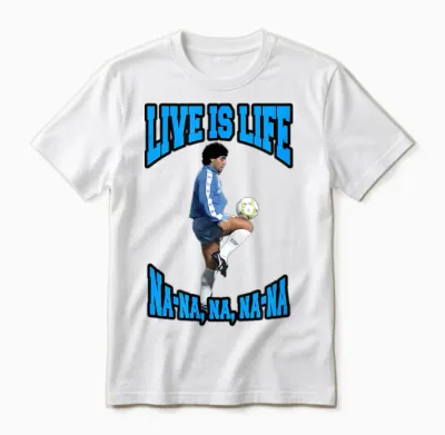 Maradona Opus Unisex T-Shirt - White