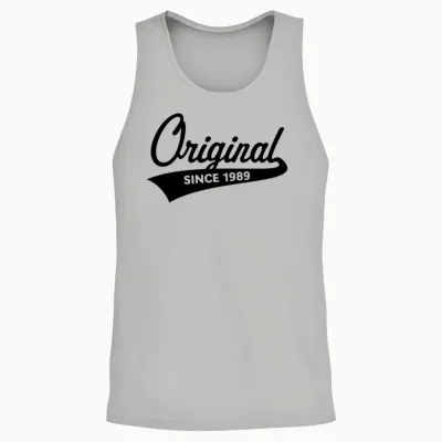 Original Since 1989 (year of Birth, Birthday / B) Unisex Tank Top - Ash