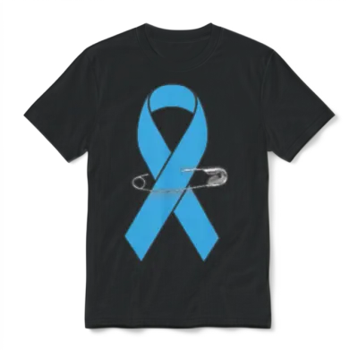 Prostate Cancer Awareness Walk Unisex T-Shirt - Black