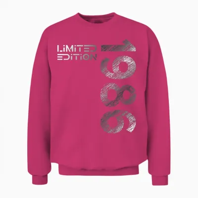40. Geburtstag Limited Edition Jahrgang 1986 Mann Frau Unisex Sweatshirt - Heliconia
