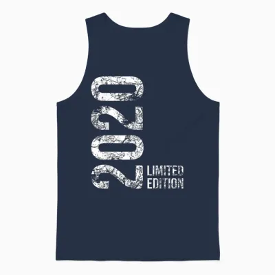 6. Geburtstag Junge Mädchen 6 Jahre 2020 Geburtstagsgeschenk Unisex Tank Top - Navy