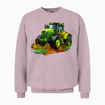 Traktor Deutz Für Den Dorfrocker I Landwirtschaft Unisex Sweatshirt - Light Pink