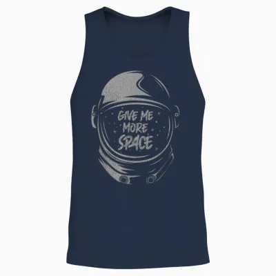 Zitat Astronaut - I Need More Space Unisex Tank Top - Navy