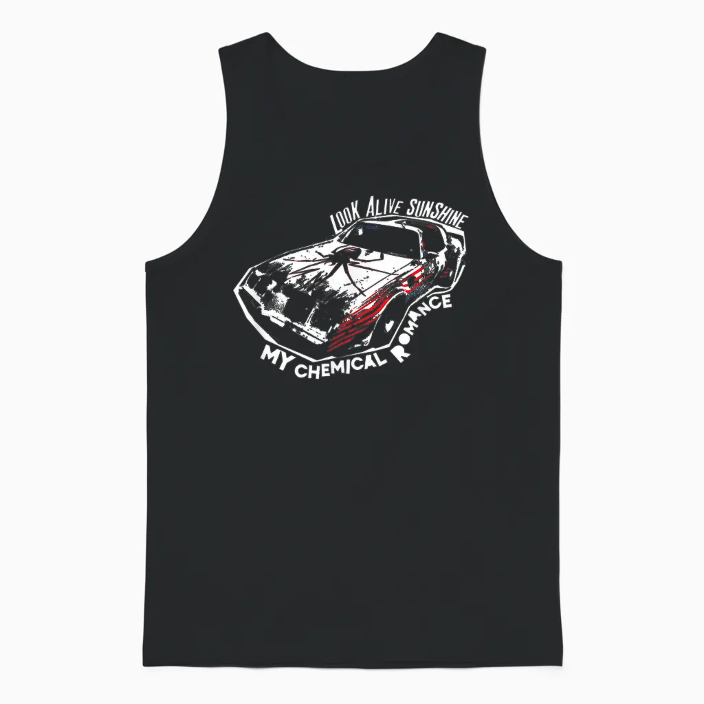 My Chemical Romance Look Alive Sunshine Unisex Tank Top in Black