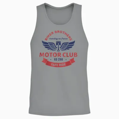 Biker Brother, Tremblay, Motorcycle, Club Unisex Tank Top - Sport Grey