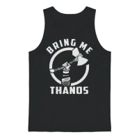 Bring Me Thanos Stormbreaker Black and White Unisex Tank Top - Black – 1