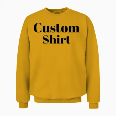 Custom Unisex Sweatshirt - Gold