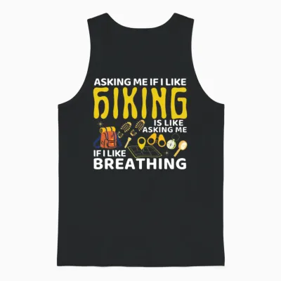 Hiking Lovers,hiking Quote,hiking Gifts Unisex Tank Top - Black