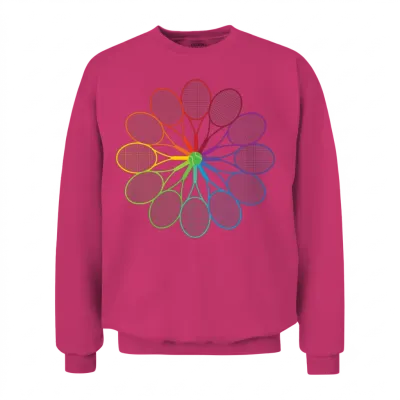 Tennis Player Gift Tennis Team Unisex Sweatshirt - Heliconia