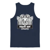 Club 113 Logo Unisex Tank Top - Navy – 1