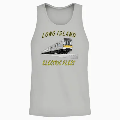 Lirr M7 Elec Fleet.png Unisex Tank Top - Ash