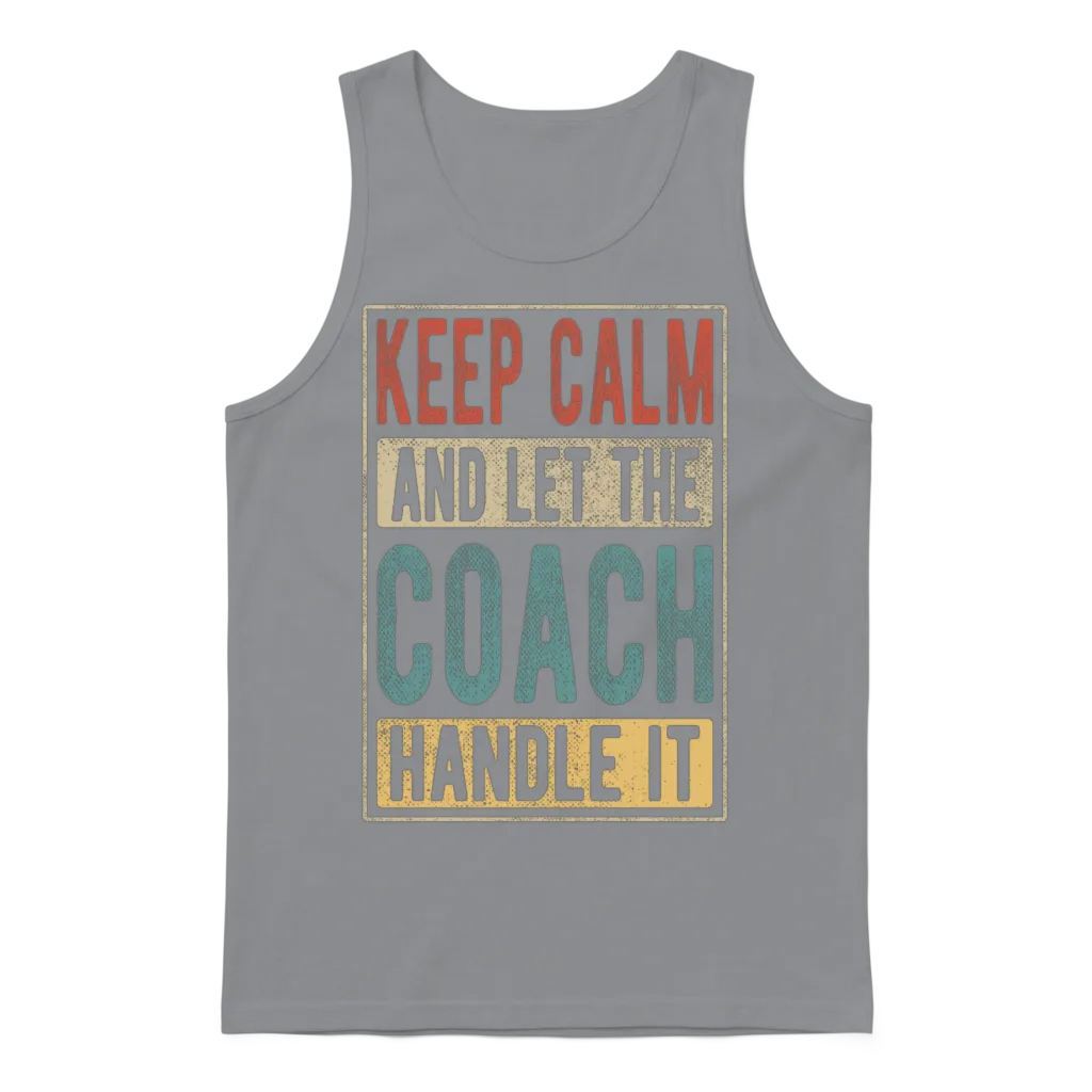 Coach Retro Gift Unisex Tank Top - Sport Grey