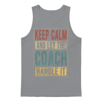 Coach Retro Gift Unisex Tank Top - Sport Grey – 1