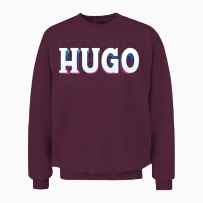 Retro - Hugo Unisex Sweatshirt - Maroon