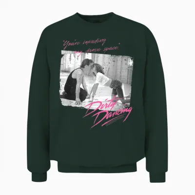 Dirty Dancing, Tu Invahis Mon Espace De Danse T-Shirt, Black, S Unisex Sweatshirt - Forest