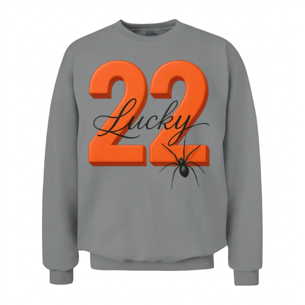 Lucky 22 Unisex Sweatshirt - Sport Grey