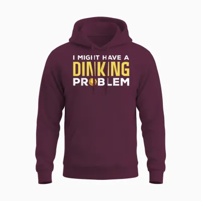 Cool Pickleball Design for Men Women Dink Pickleball Player Unisex Hoodie - Maroon