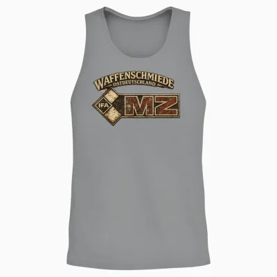 Simson Mz Ifa Ostdeutschland Retro Motorrad Kult Motiv Ddr Unisex Tank Top - Sport Grey